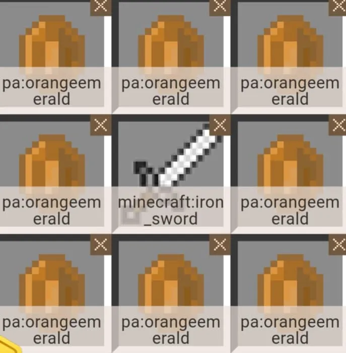 Рецепт крафта мечника