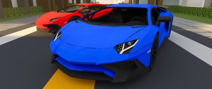 Aventador SV на дороге