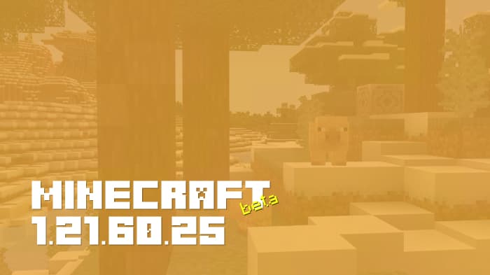 Minecraft 1.21.60.25