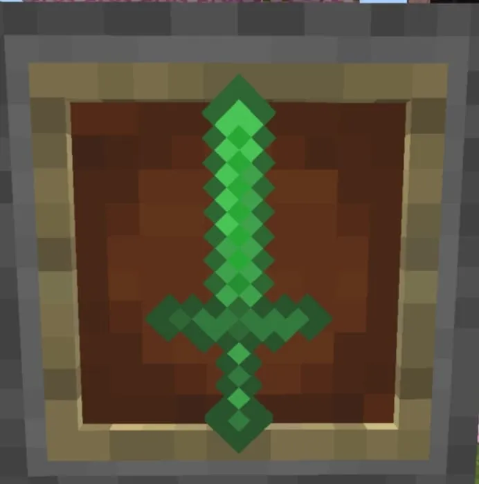 Emerald sword recipe