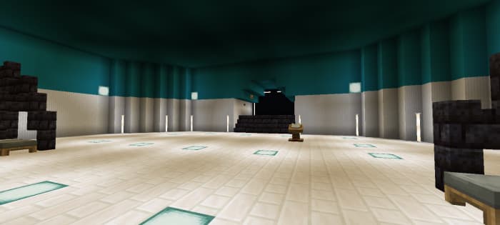 The main lobby of the squid game