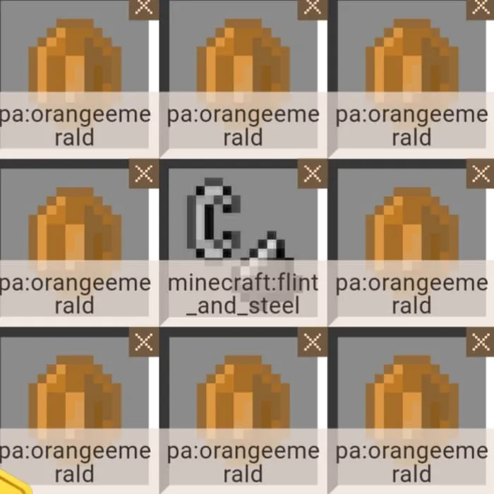 Recipe for creating a dynamiter mob