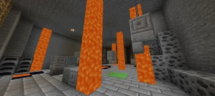 Parkour in a lava cave