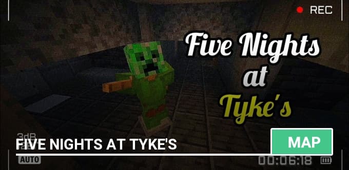 Map: Five Nights at Tyke's