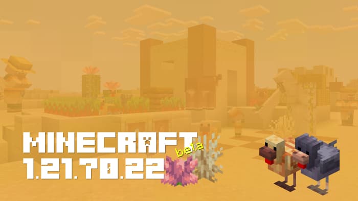 Minecraft 1.21.70.22