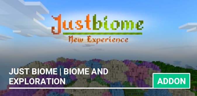 Mod: Just Biome | Biome and Exploration