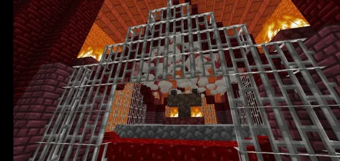 Wither summoning structure