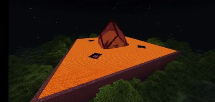 Lava on a rooftop