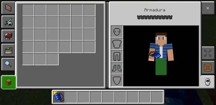 Копательные когти в руке