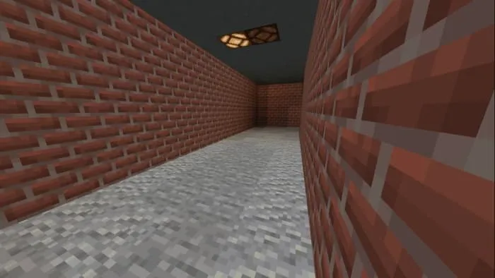 Brick corridor