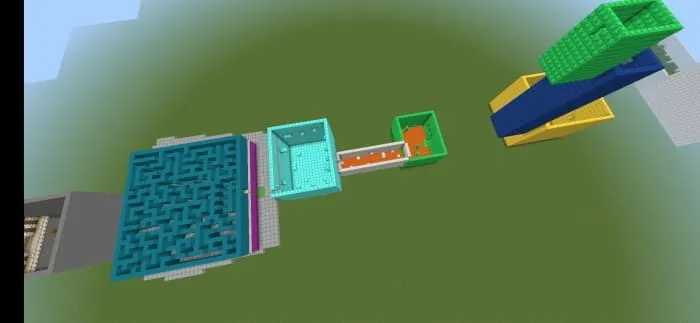 Parkour on precious blocks