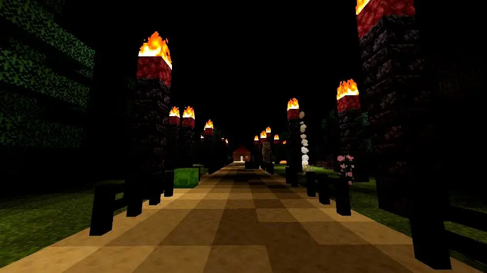 Path to an unknown house