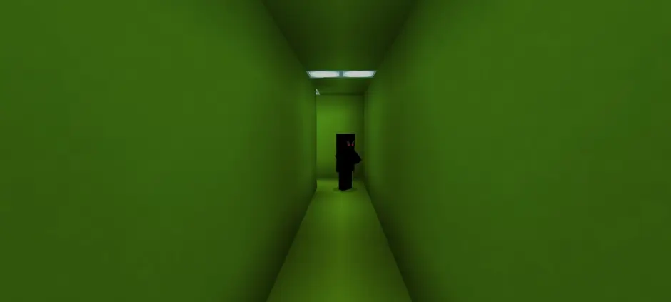 Mysterious entity in the corridor