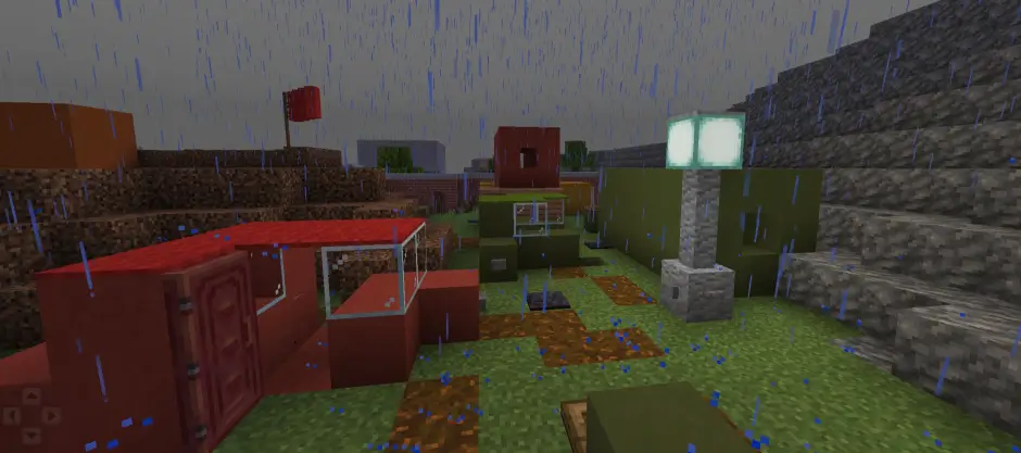 Location during rain