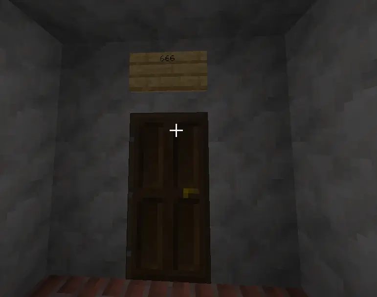 Entrance to room 666