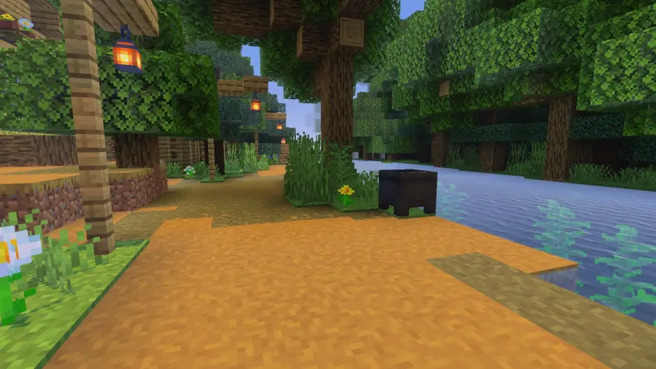 Cauldron by the river