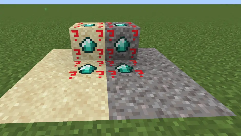 Suspicious sand and gravel with a hint