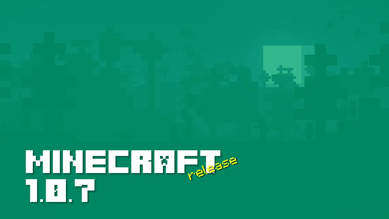 Minecraft 1.0.7