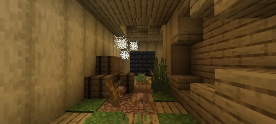 Corridor of the abandoned house