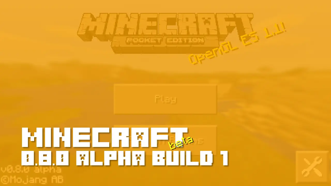 Minecraft 0.8.0 build 1