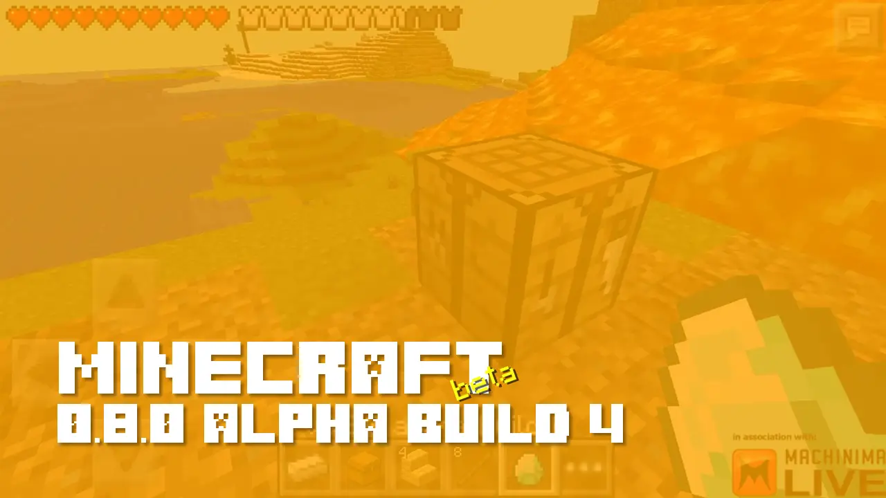 Minecraft 0.8.0 build 4