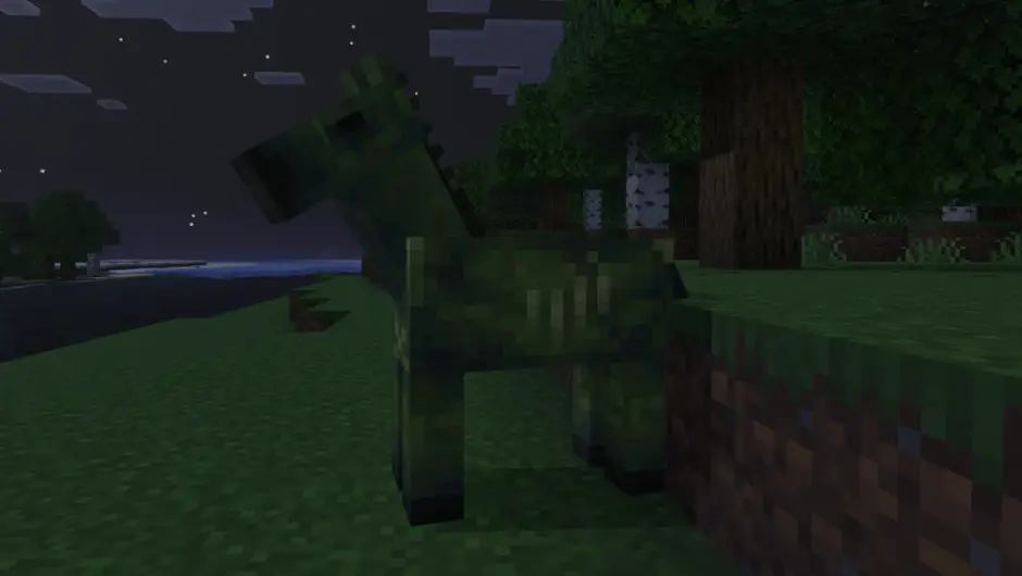 Zombie Horse at night