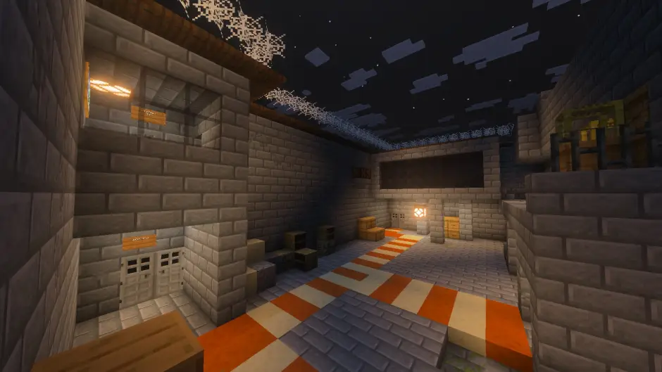 Street location at night